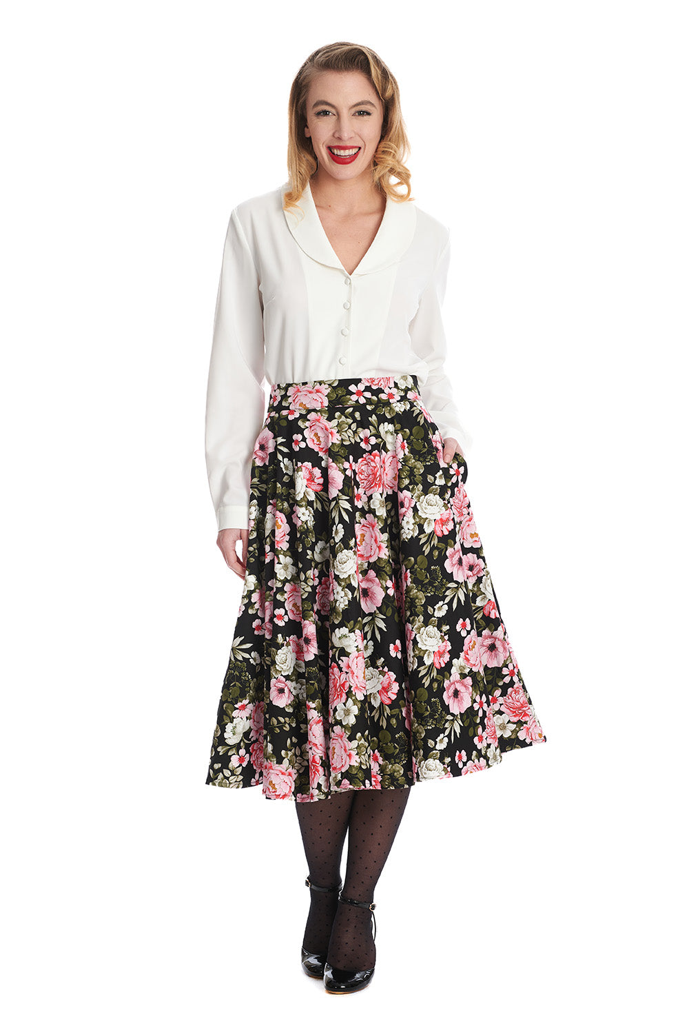 Pink Bloom Skirt