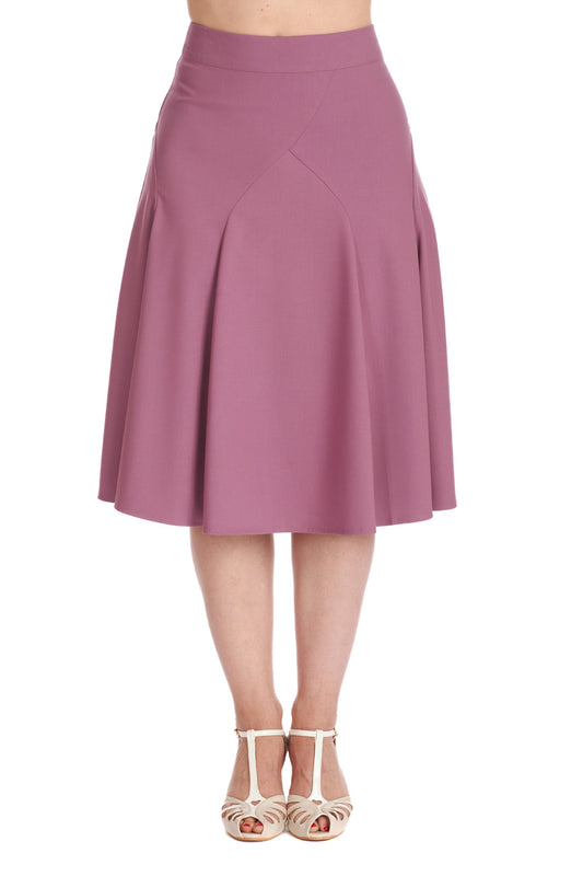 Carol Classic Panel Skirt lila