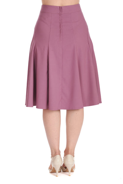 Carol Classic Panel Skirt lila