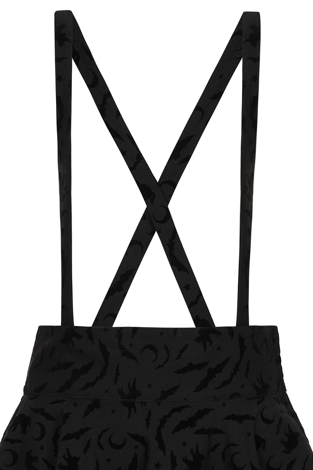 Cecille Bats Suspender Skirt - Rock mit Fledermäusen