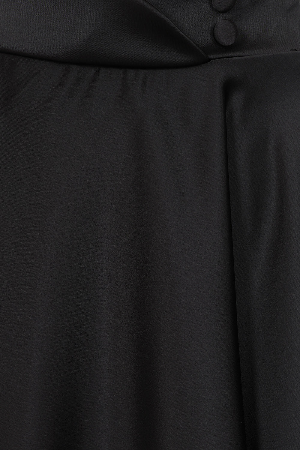 Black Legacy Circular Skirt - Retro Rock in schwarz