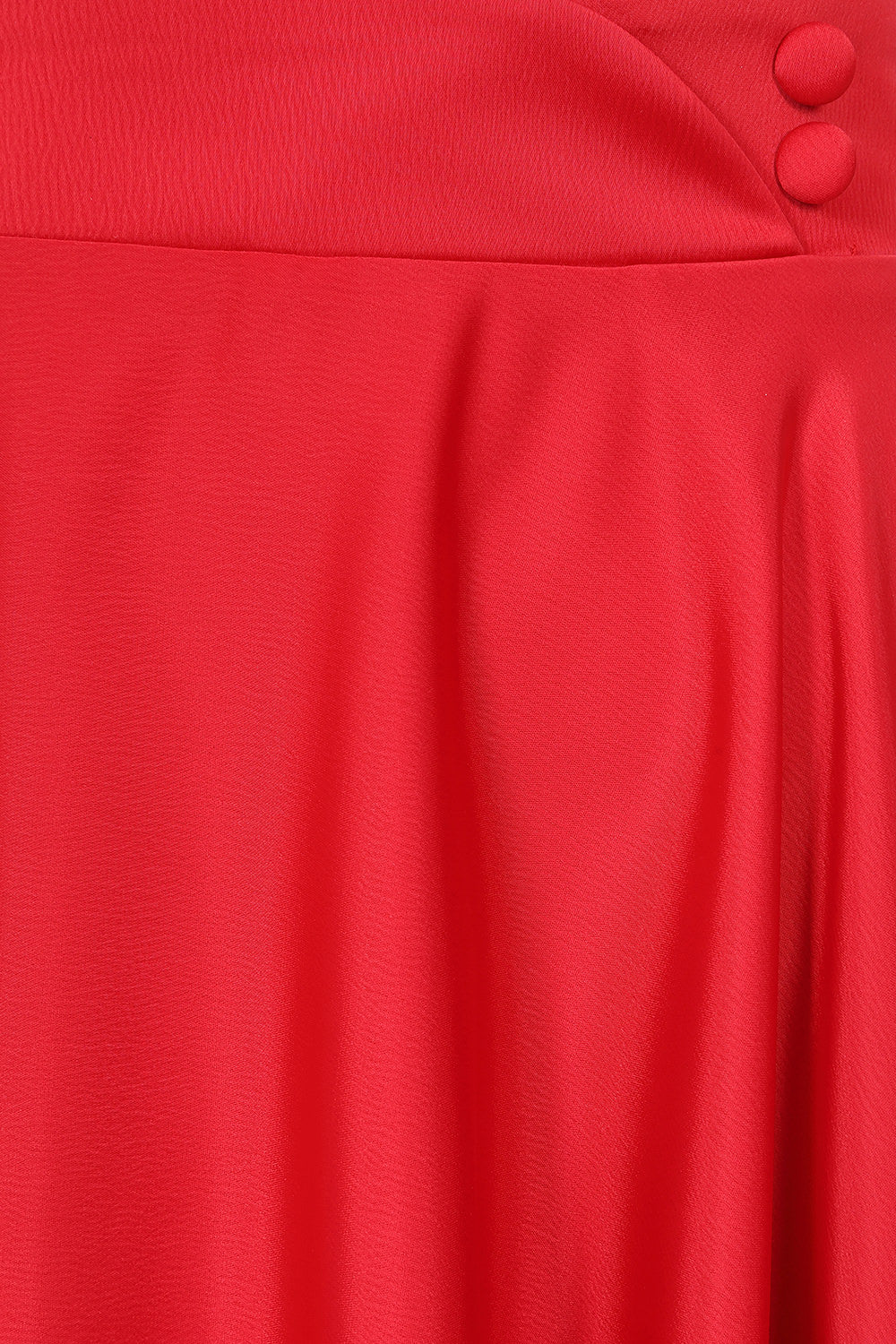 Red Legacy Circular Skirt - Retro Rock in rot