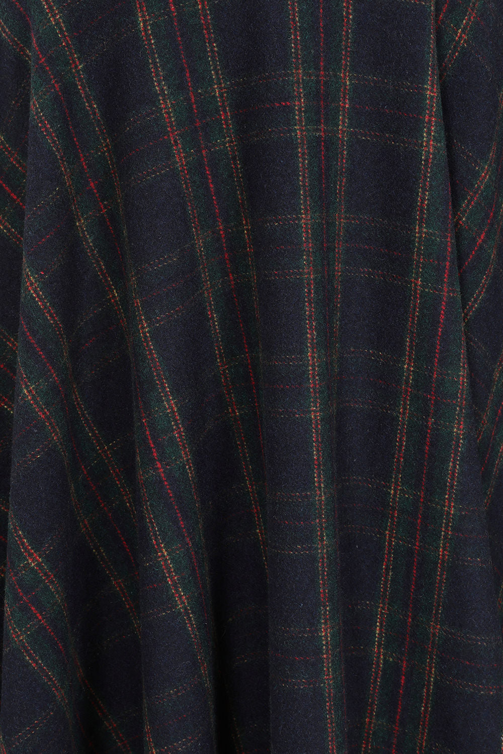 Wool Mix School Skirt - Winterrock Wolle navy