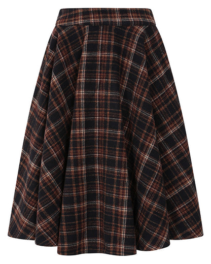 Cary Books Check Skirt - Retro Rock kariert