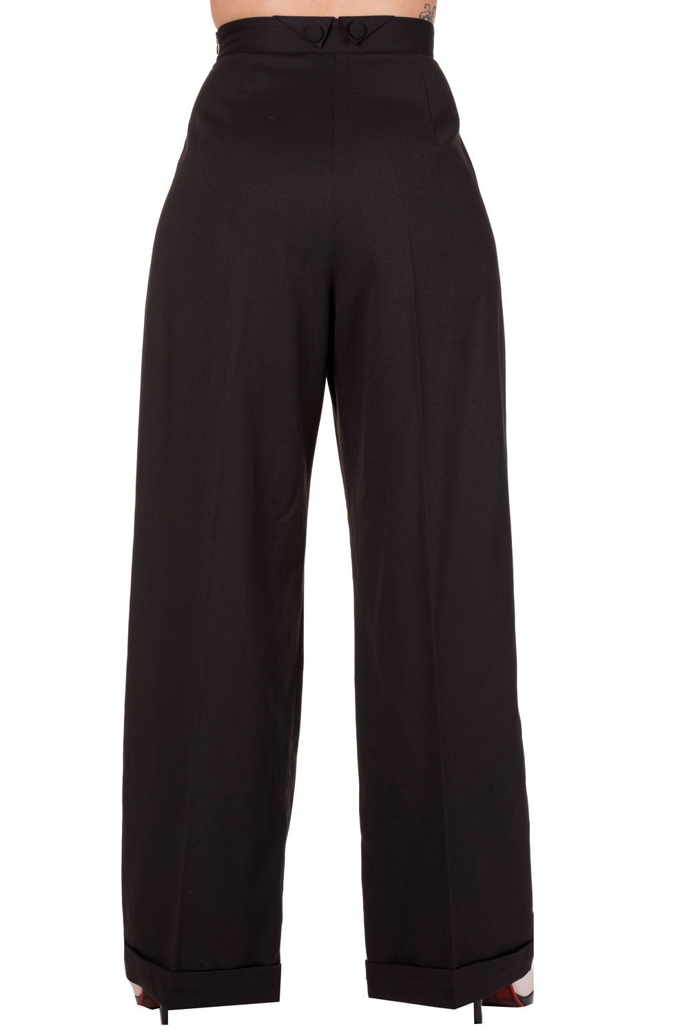 Hidden Away Trousers schwarz