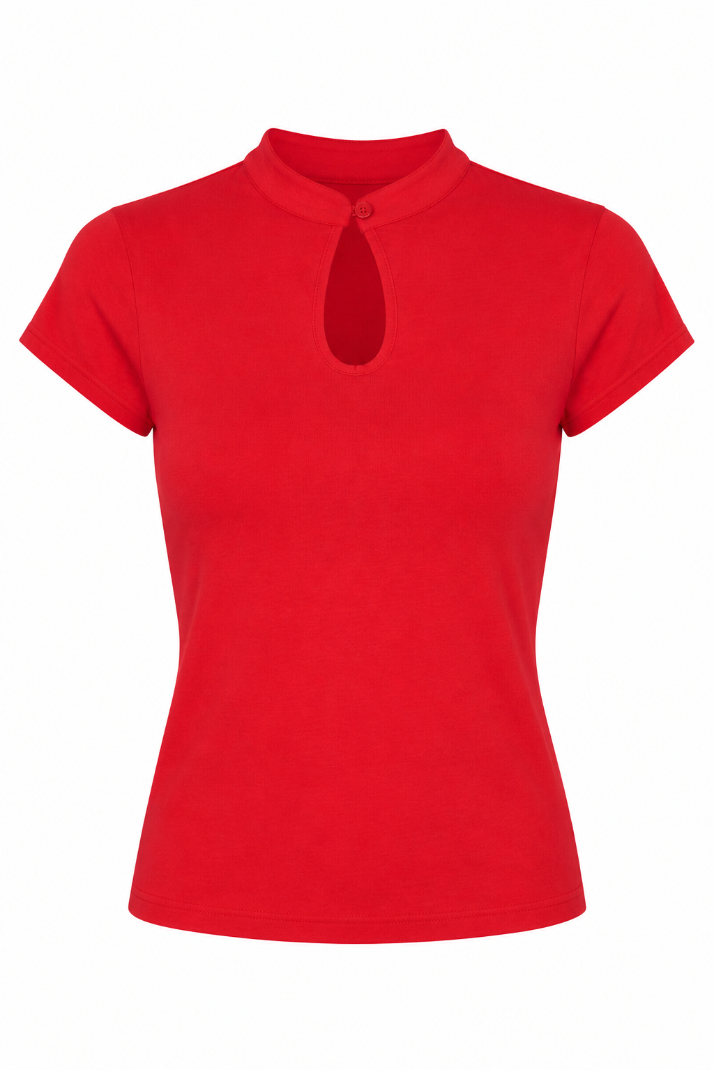 Mandarin Collar Top rot