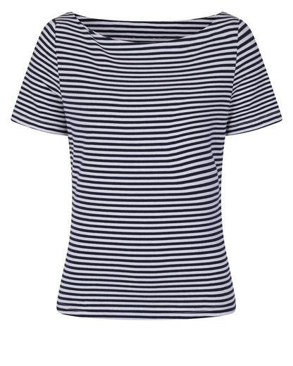 Sailor Stripe Top navy - gestreiftes Rockabilly Shirt