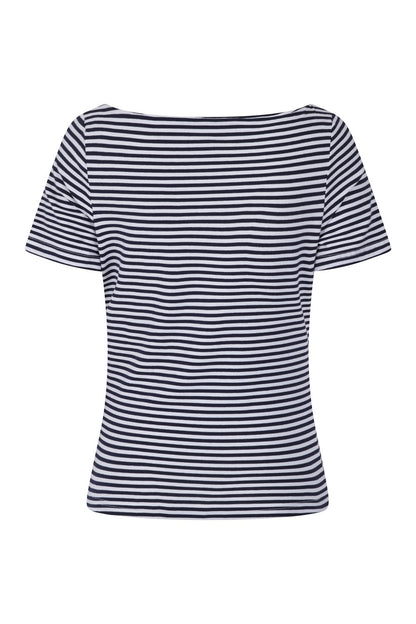 Sailor Stripe Top navy - gestreiftes Rockabilly Shirt