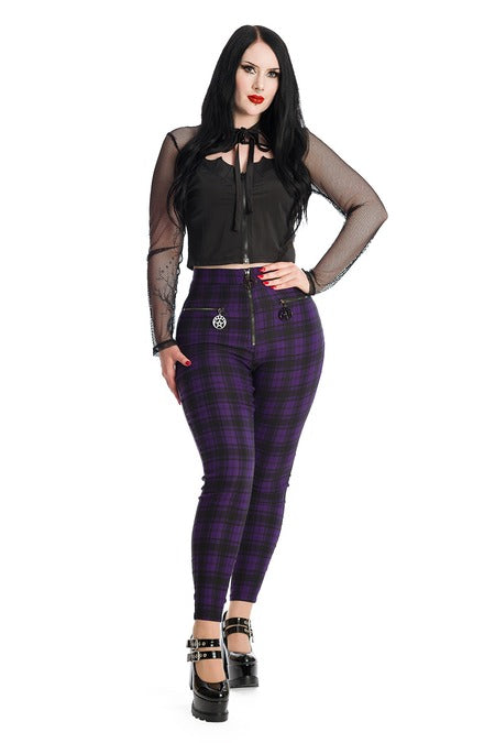Juliet Goth Mesh Top - Shirt mit Netzärmeln