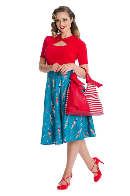 Beth Vintage Stricktop rot