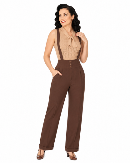 Anchor Ahoi Top - Feinstrickoberteil in tan