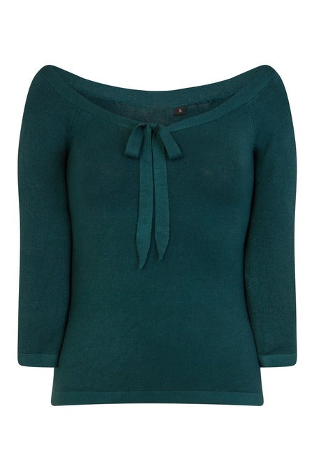 Pretty Illusion Top bottle green