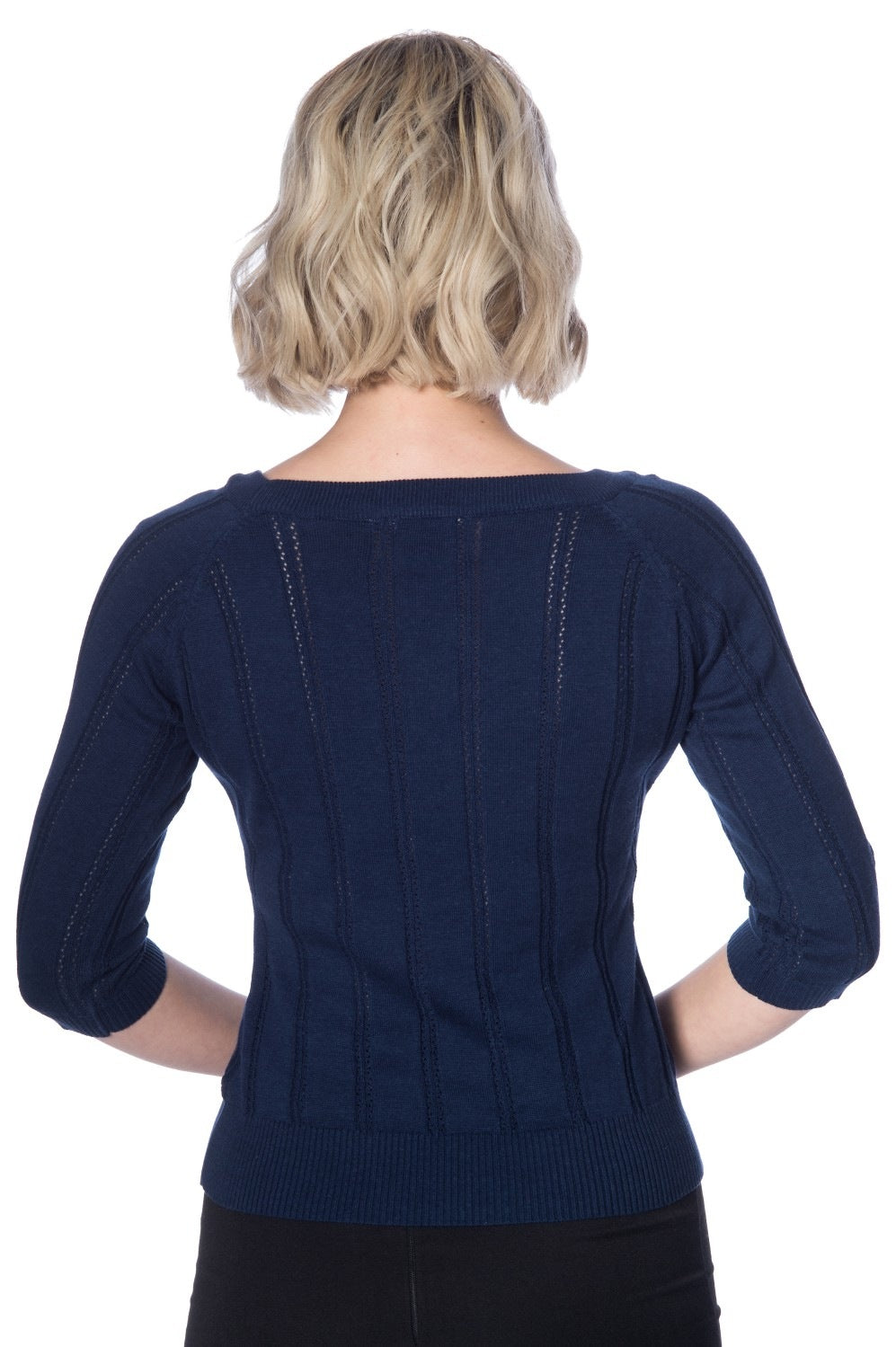 Belle Bow Pulli night blue