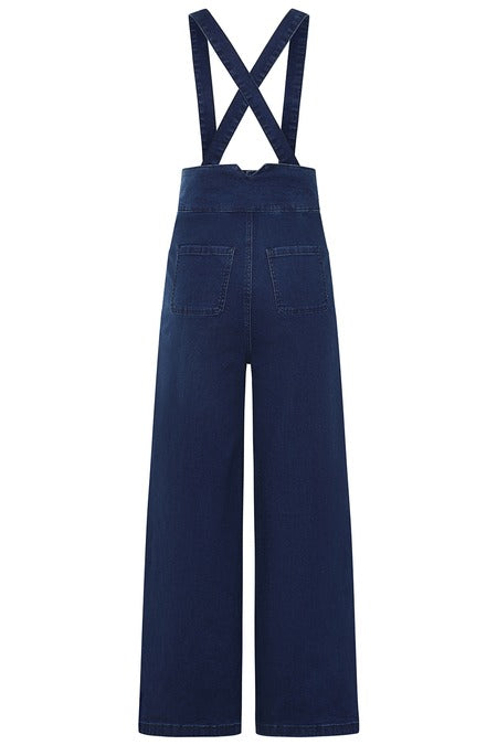 Denim Day Trousers - HighWaist Jeans mit abnehmbaren Trägern