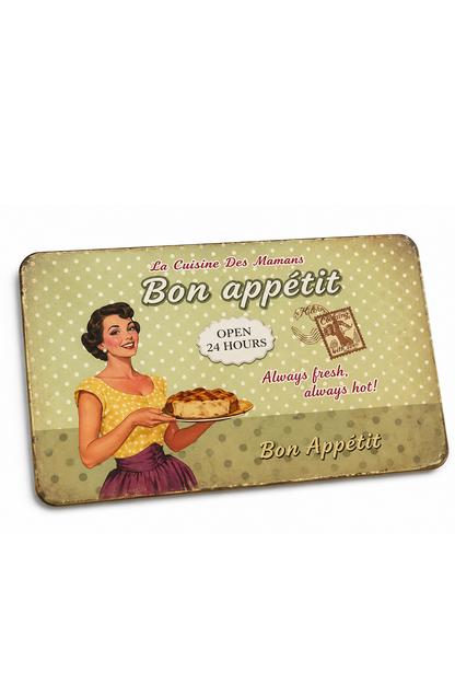 Retro Küchenbrettchen Bon Appétit