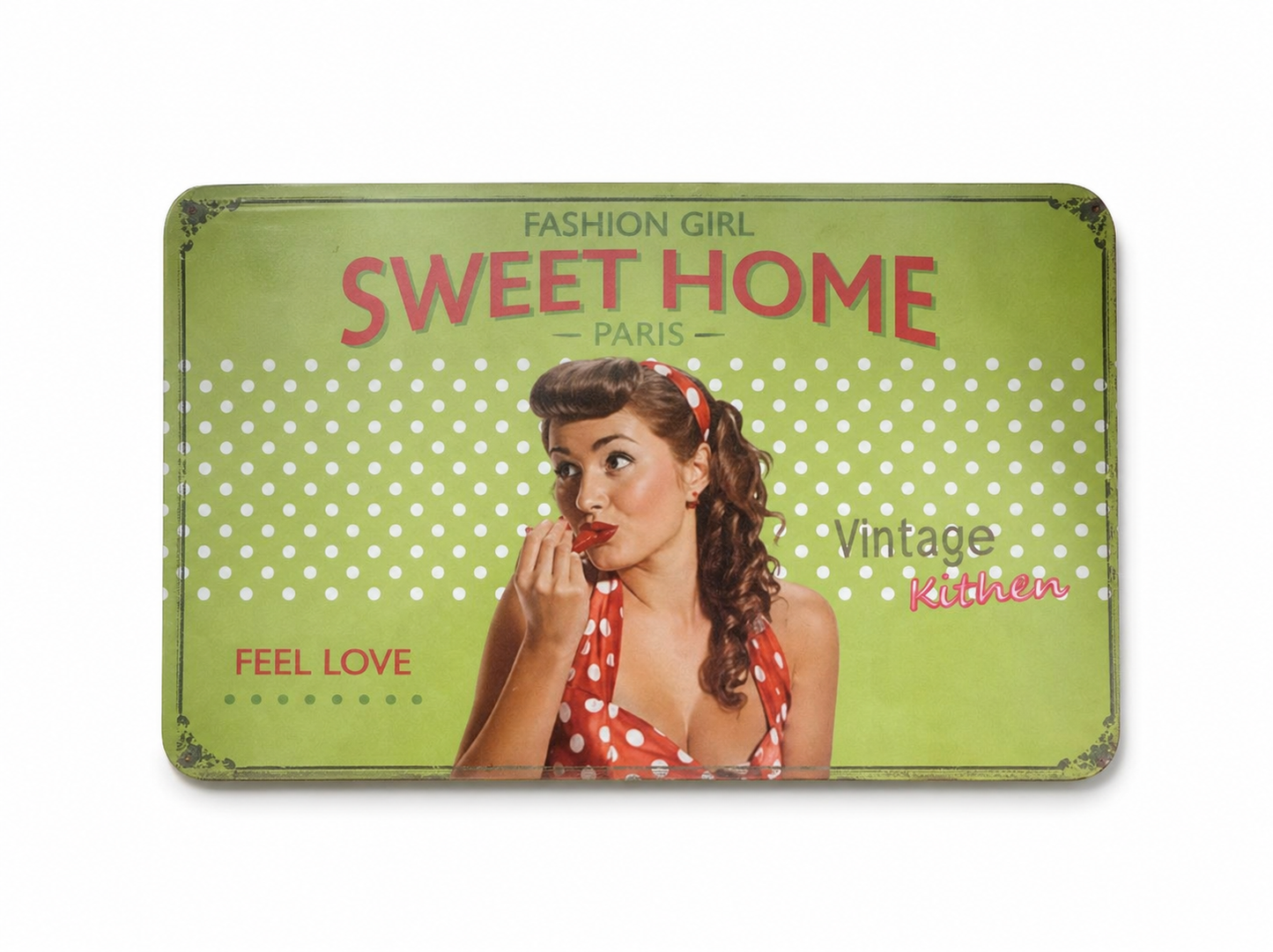 Retro Küchenbrettchen Sweet Home