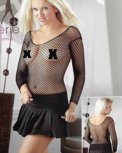 Netz Shirt 3/4 Arm