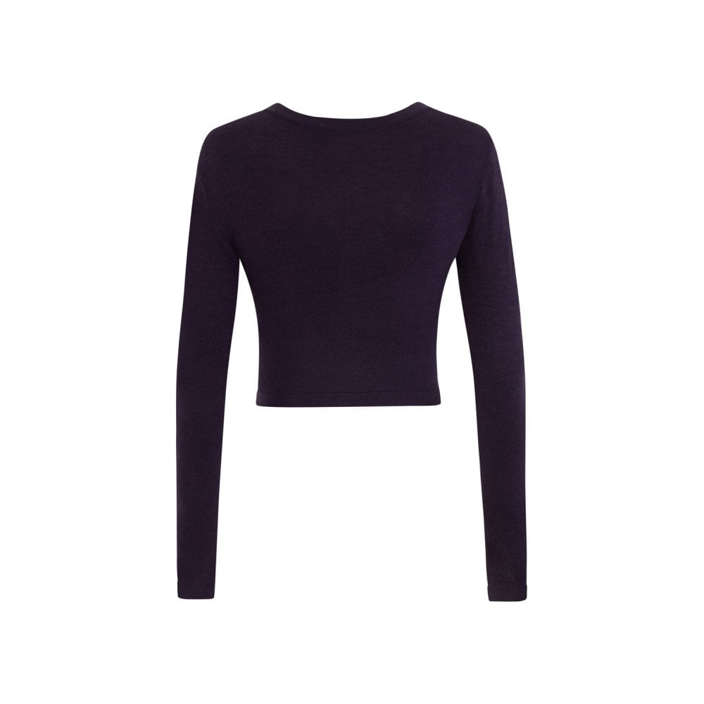 Kimberly Knitted Bolero navy - Plus Size