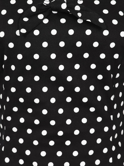 Suzy Polka Top Plus Size
