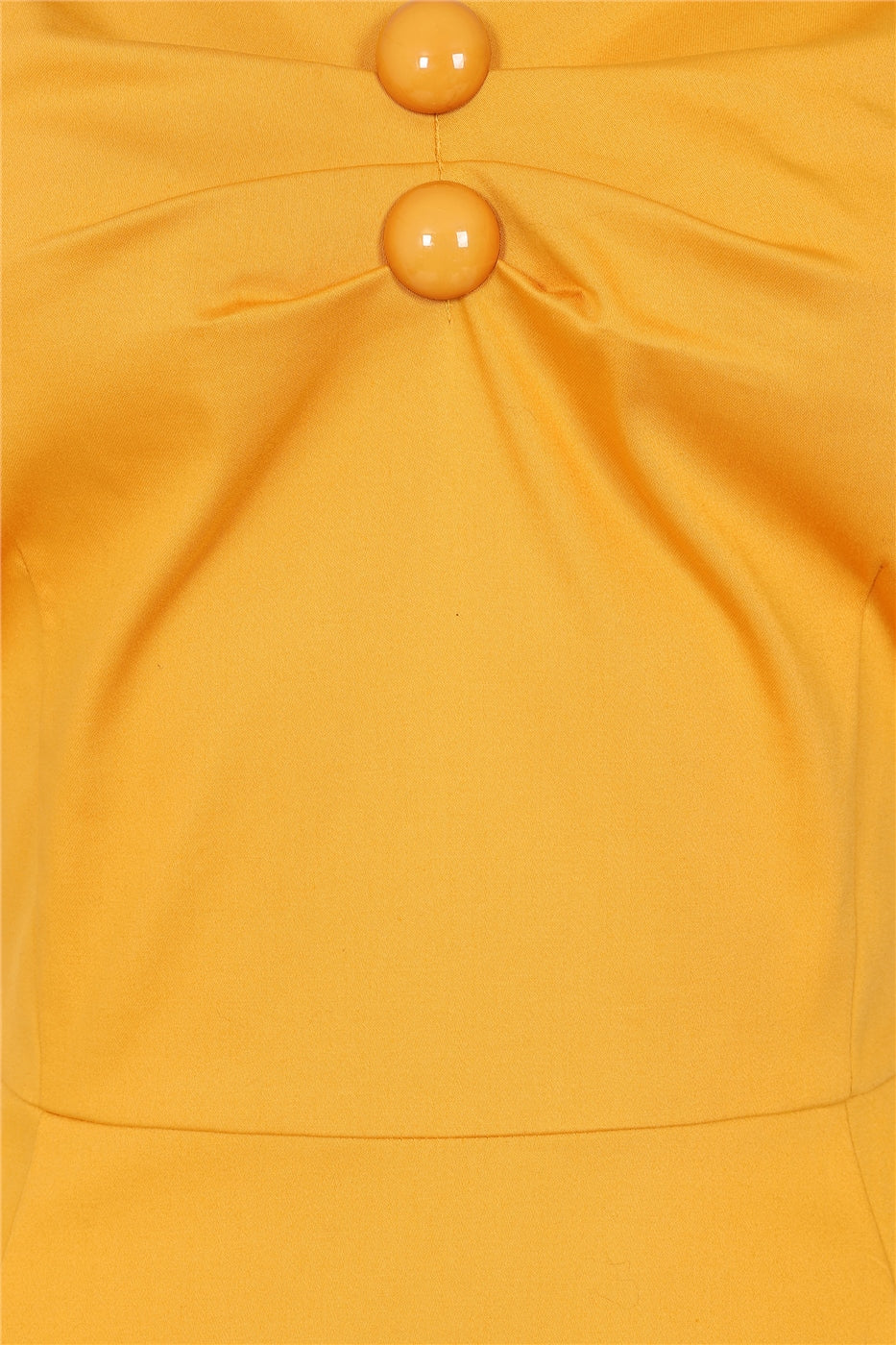 Dolores Doll Kleid uni mustard