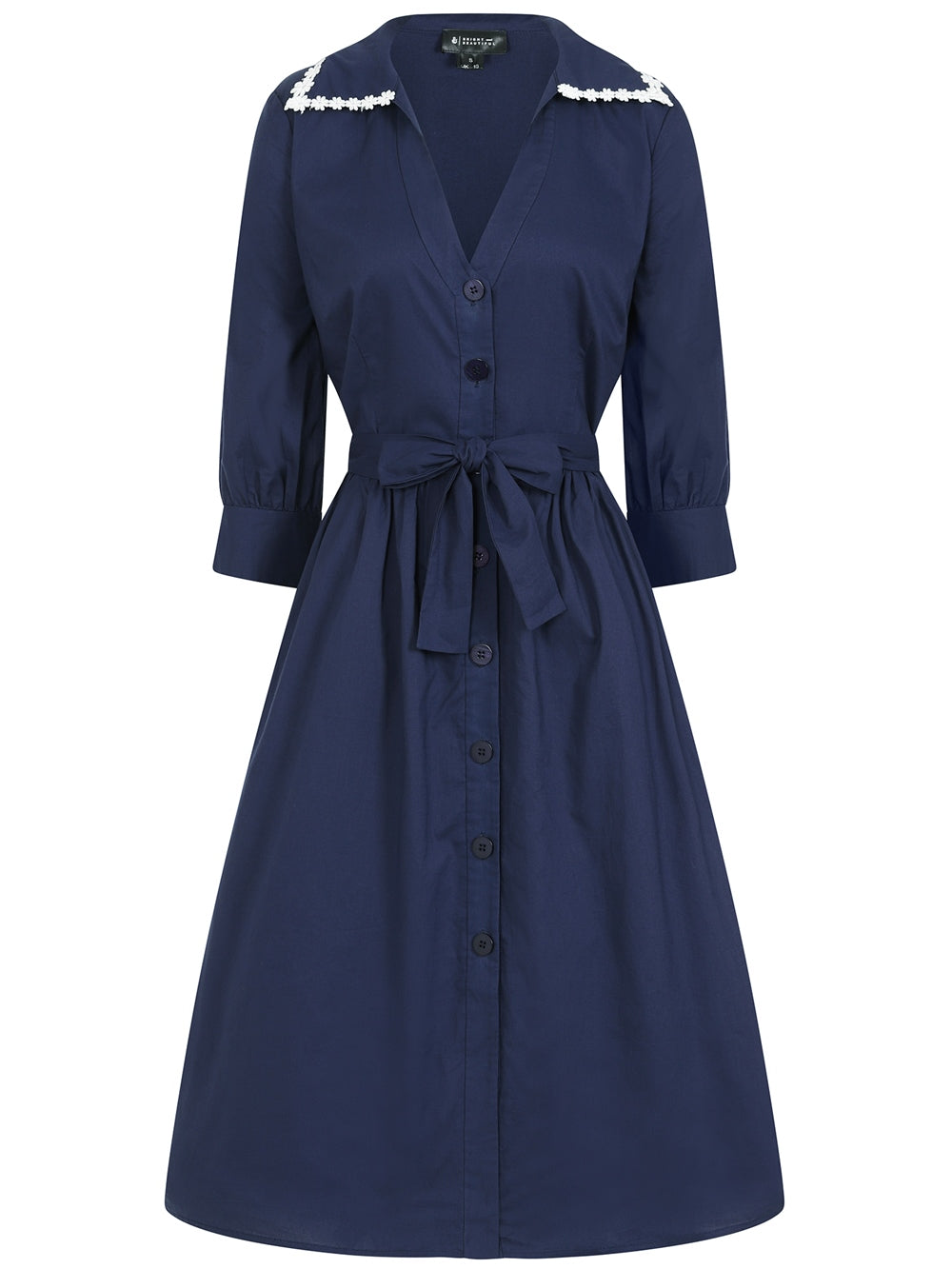 Lauren Daisy Vintage Kleid navy