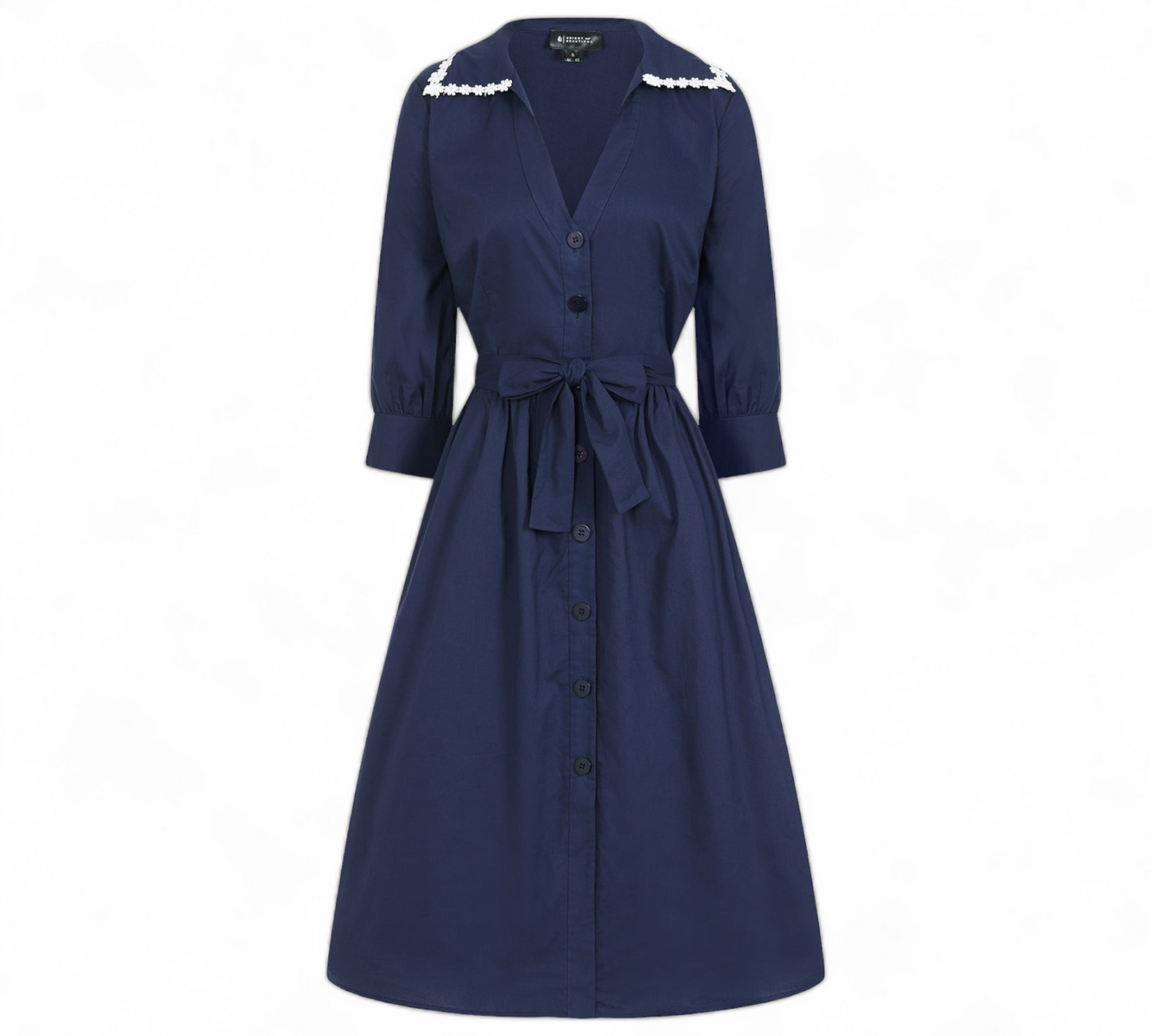 Lauren Daisy Vintage Kleid navy