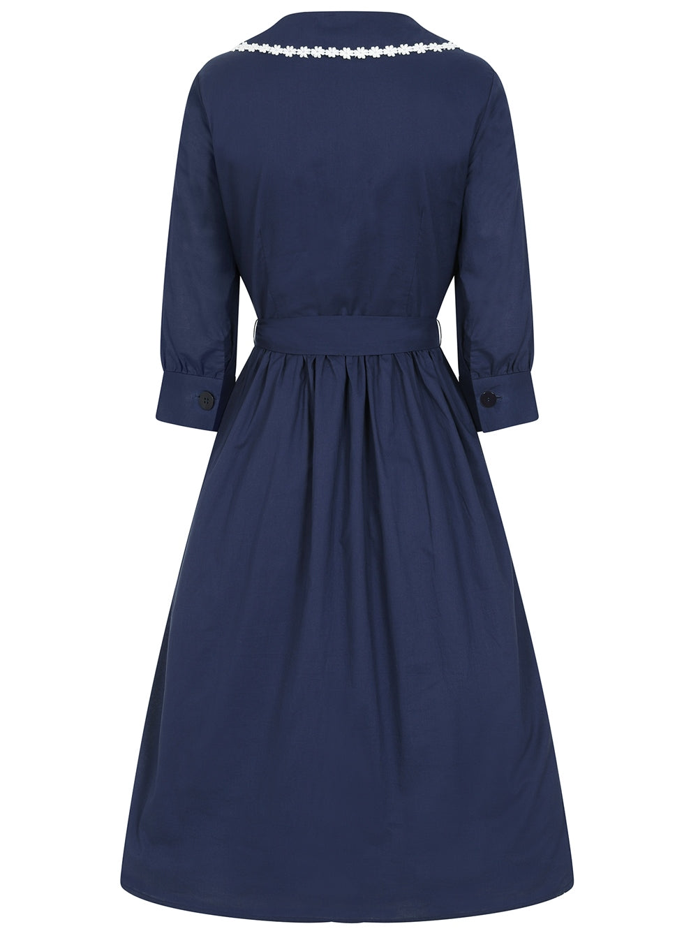 Lauren Daisy Vintage Kleid navy