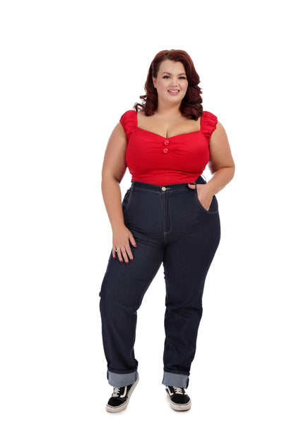 Monroe Plain Jeans - Plus Size