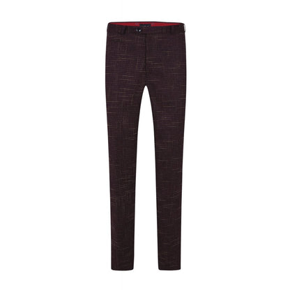 Bobby Crosshatch 40s Hose burgundy