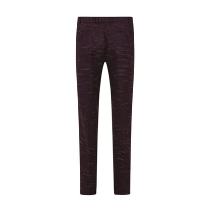Bobby Crosshatch 40s Hose burgundy