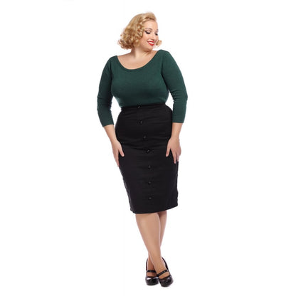 Bettina Pencil Skirt - Plus Size