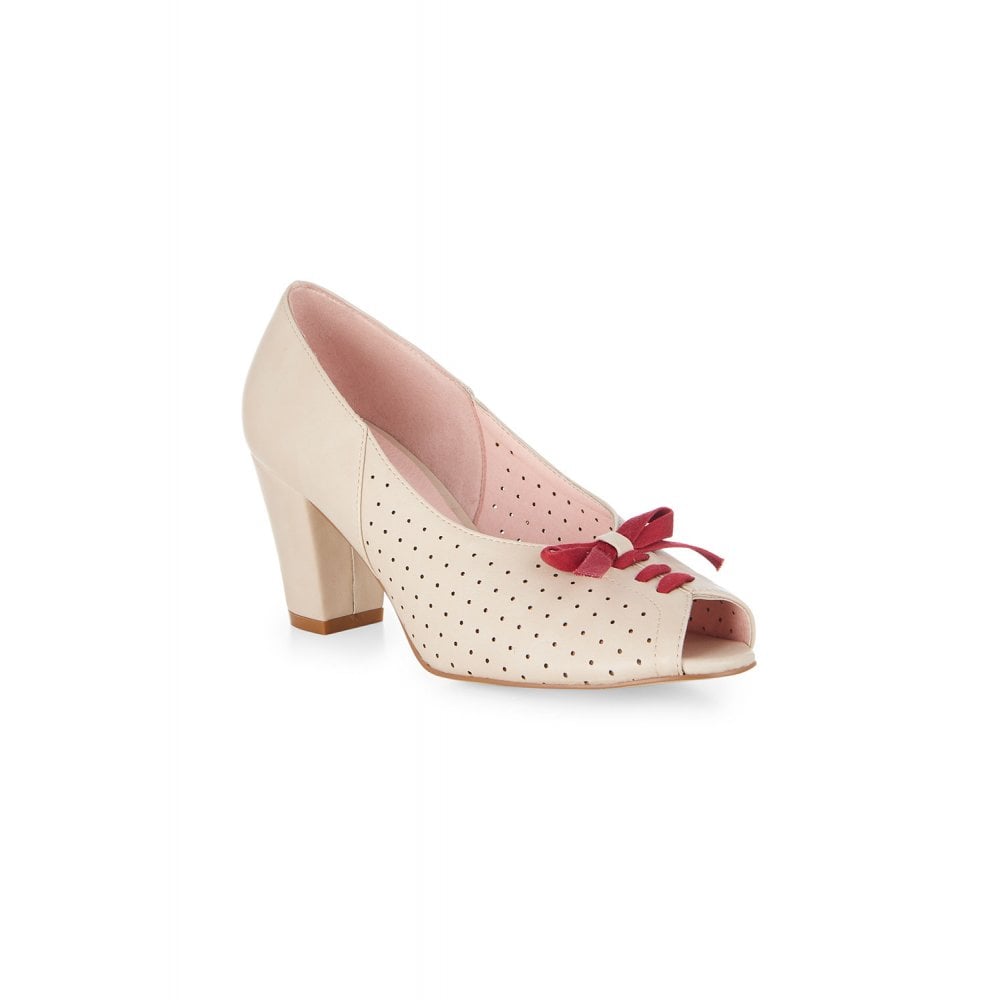 Maureen Vintage Peep Toe