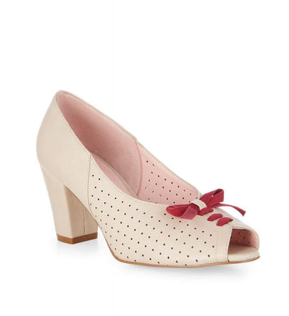 Maureen Vintage Peep Toe