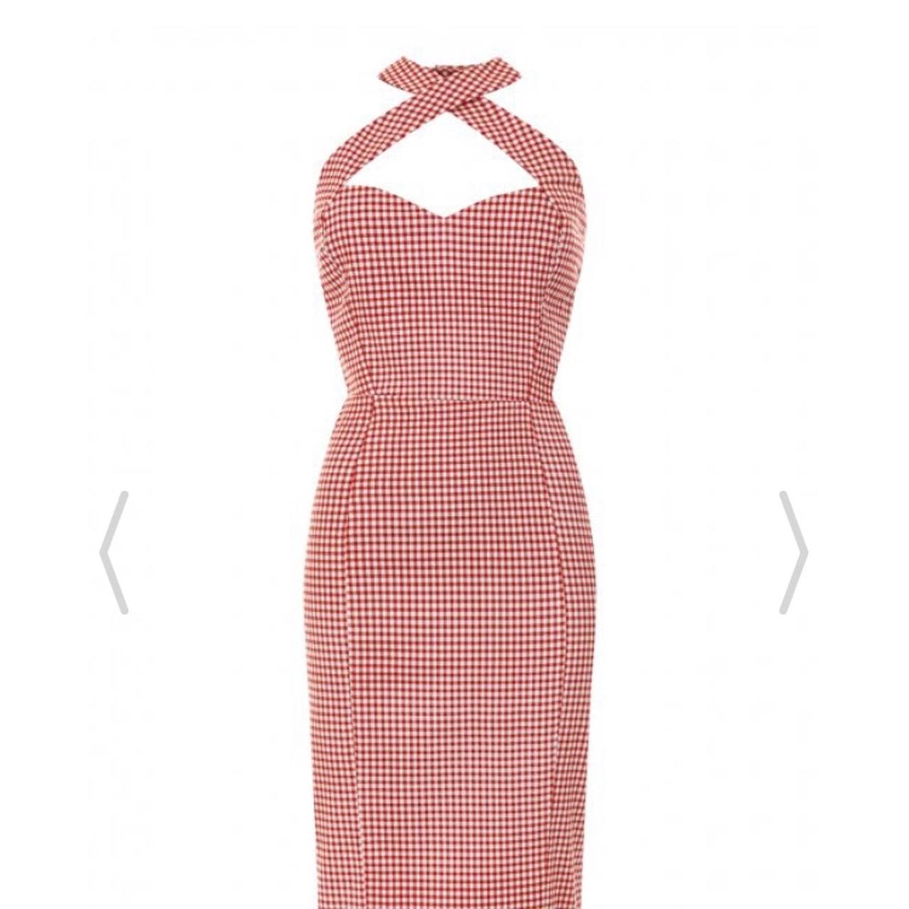 Peggy Pencil Gingham Kleid