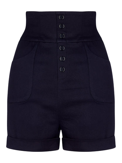 Nomi Shorts uni schwarz