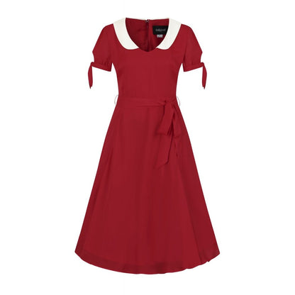Mirella Kleid uni rot