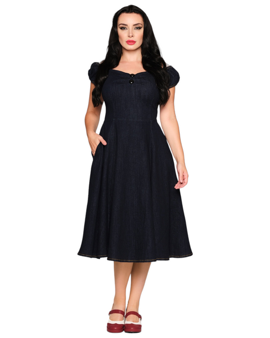 Dolores Dress Denim