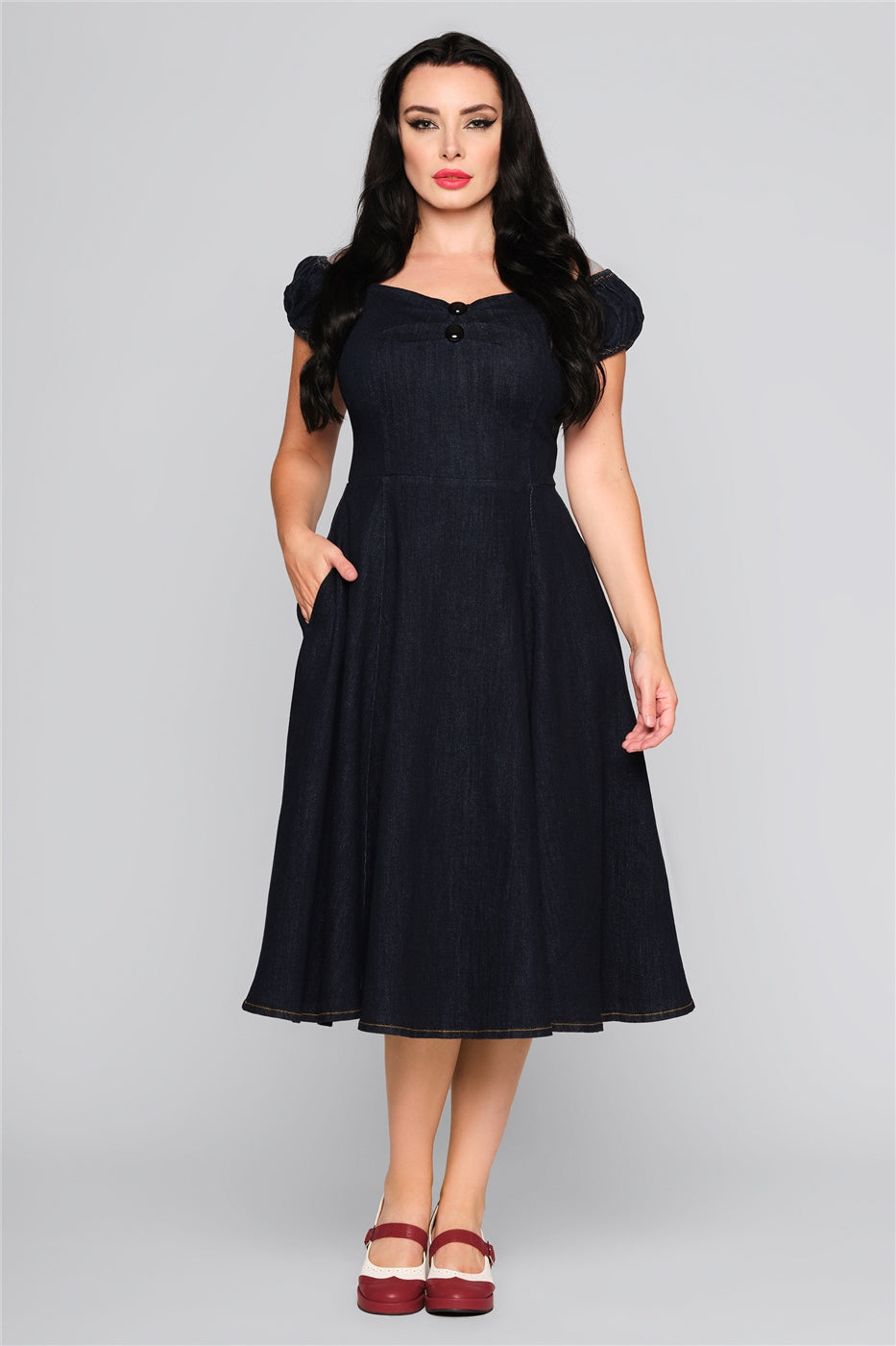 Dolores Dress Denim