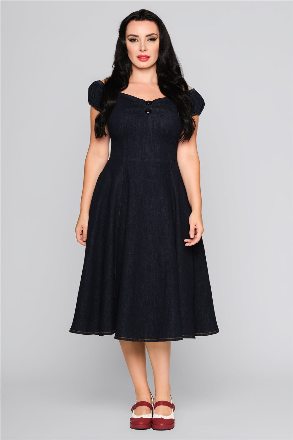 Dolores Dress Denim