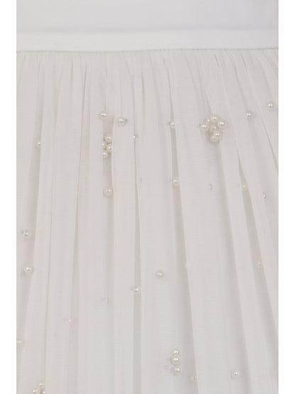 Vintage Pearl Wedding Skirt