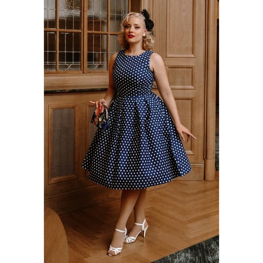 Classic Vintage Polka Lola Kleid