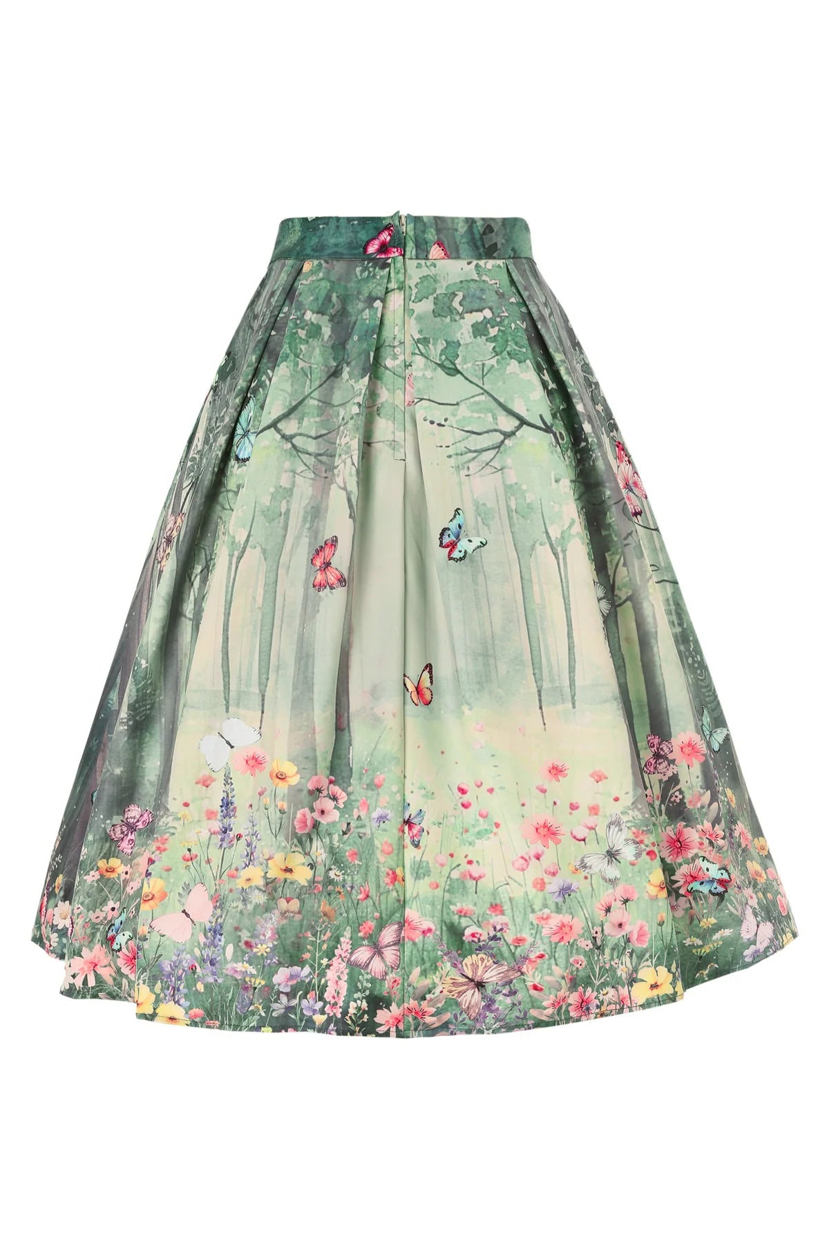 Butterfly Forest Skirt - Rock mit Schmetterlingen
