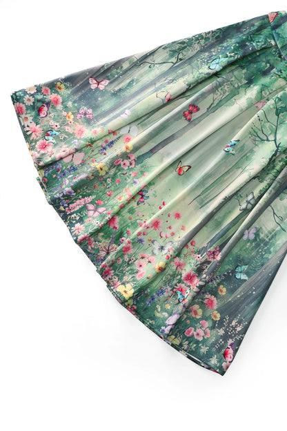 Butterfly Forest Skirt - Rock mit Schmetterlingen