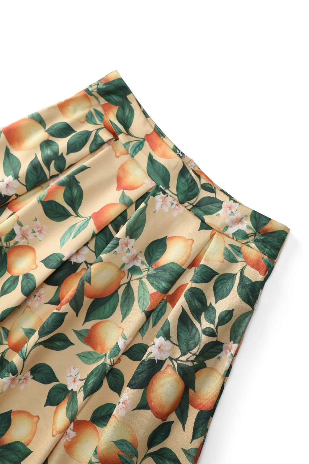 Aisley Lemon Skirt - Rock mit Zitronen