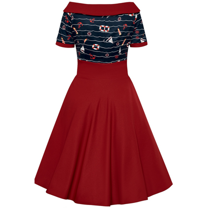 Nautical Darlene Dress