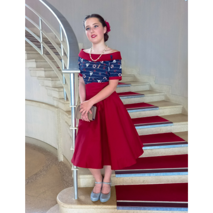 Nautical Darlene Dress
