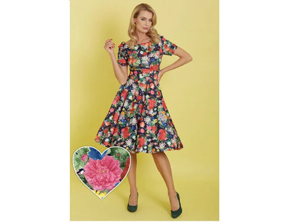 Midnight Garden Darlene Dress