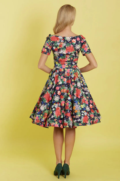 Midnight Garden Darlene Dress