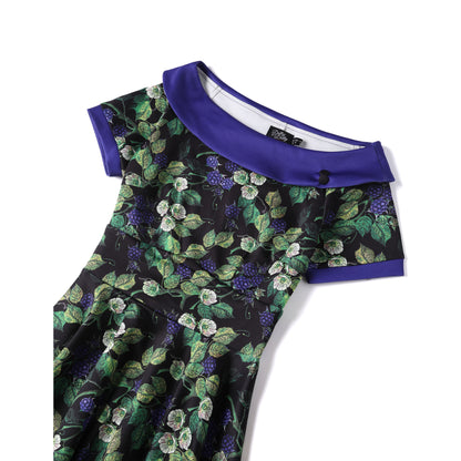 Purple Berry Dralene Dress