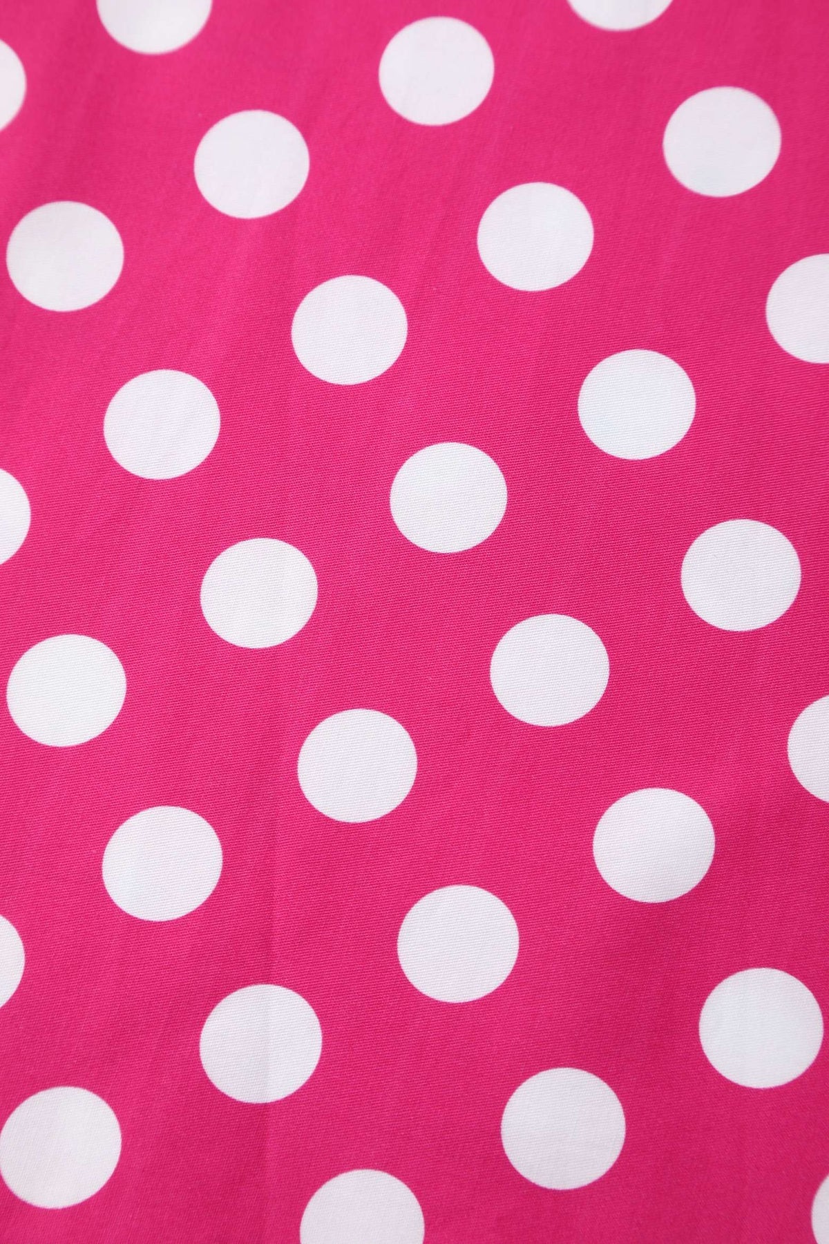 Daisy Pink Polka Neckholder Dress - Rockabilly Kleid